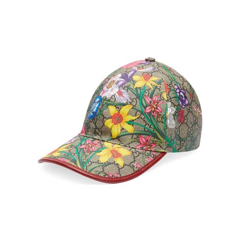 casquette gucci fleur homme|casquette gucci homme.